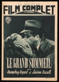 5f0534 BIG SLEEP Film Complet French magazine December 1947 Humphrey Bogart & Lauren Bacall, Hawks!
