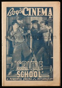 5f0582 BOY'S CINEMA English magazine Dec 10, 1938 Humphrey Bogart & Dead End Kids in Crime School!