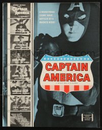 5f0642 CAPTAIN AMERICA magazine 1970s hero Dick Purcell, great images from the Republic serial!