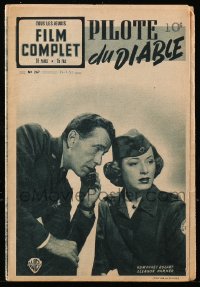 5f0536 CHAIN LIGHTNING Film Complet French magazine July 19, 1951 Humphrey Bogart & Eleanor Parker!