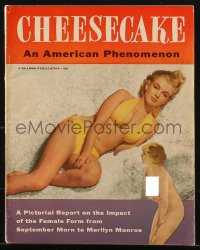 5f0649 CHEESECAKE magazine 1953 pictorial report on the impact of the female form, Marilyn Monroe!