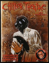 5f0651 CHILLER THEATRE #14 magazine 2001 Jeff Pittarelli cover art of Vincent Price, The Fly!