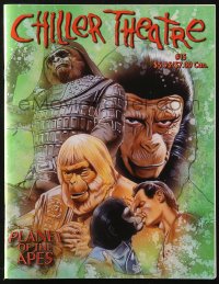 5f0652 CHILLER THEATRE #15 magazine 2001 Jeff Pittarelli cover art of Planet of the Apes!