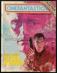 5f0655 CINEFANTASTIQUE magazine Aug 1982 Roger Stine art, Blade Runner & Star Trek II double issue!