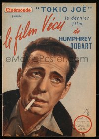 5f0537 CINEMONDE French magazine 1950 entire issue devoted to Humphrey Bogart in Tokyo Joe!