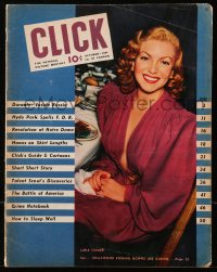 5f0657 CLICK magazine October 1941 great cover portrait of sexy Lana Turner, great articles inside!