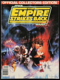 5f0683 EMPIRE STRIKES BACK magazine 1980 collectors edition, has full credits on inside covers!