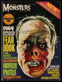 5f1390 FAMOUS MONSTERS OF FILMLAND magazine 1969 Yearbook, Chaney in Phantom of the Opera cover art!