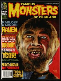 5f1456 FAMOUS MONSTERS OF FILMLAND #222 magazine July/August 1998 Cagney art of Bela Lugosi as Ygor!