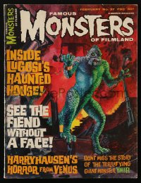 5f1335 FAMOUS MONSTERS OF FILMLAND #37 magazine Feb 1966 Morrow art for 20 Million Miles to Earth!