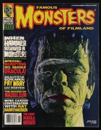 5f1448 FAMOUS MONSTERS OF FILMLAND #212 magazine June 1996 James Bama art of Frankenstein from 1965!