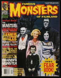5f1445 FAMOUS MONSTERS OF FILMLAND #209 magazine Aug/Sep 1995 Yearbook Munsters art by Kevin Burns!