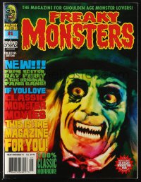 5f0716 FREAKY MONSTERS vol 1 no 1 magazine May/Jun 2001 Cagney art of Chaney in London After Midnight!