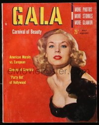 5f0719 GALA magazine July/August 1950 filled with images of sexy nearly-nude women!