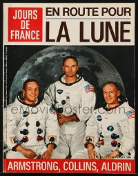 5f0541 JOURS DE FRANCE French magazine July 26, 1969 NASA astronauts Armstrong, Aldrin & Collins!