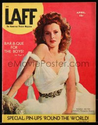 5f0756 LAFF magazine April 1944 sexy Zsa Zsa Gabor when her she was Zsa Zsa Hilton!