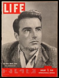 5f1289 LIFE MAGAZINE magazine January 3, 1949 the new male movie star Montgomery Clift!