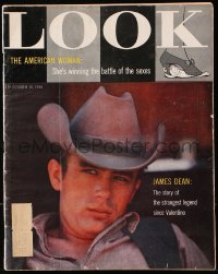 5f1304 LOOK magazine October 16, 1956 James Dean, the strangest legend since Valentino!