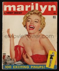 5f0774 MARILYN magazine 1954 about the star's life & career, with 100 exciting pin-ups!