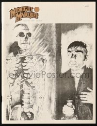 5f1476 MIDNIGHT MARQUEE #28 magazine September 1979 Dwight Frye & skeleton in Frankenstein by Ludwig!