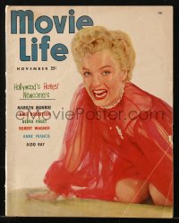 5f0814 MOVIE LIFE magazine November 1952 sexy Marilyn Monroe, Hollywood's hottest newcomer!