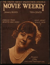 5f1173 MOVIE WEEKLY magazine January 20, 1923 Margaret Leahy, England's Prettiest Girl!