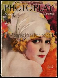 5f1055 PHOTOPLAY magazine November 1920 great cover art of Anna Q. Nilsson by Rolf Armstrong!