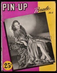 5f0875 PIN-UP PARADE no 5 magazine 1944 filled with photos of beautiful Hollywood actresses!