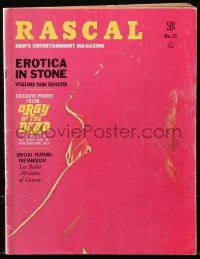 5f0892 RASCAL magazine May 1967 Men's Entertainment with lots of nude & semi-nude ladies!
