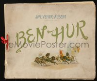 5f0351 BEN-HUR stage play souvenir program book 1899 early production from Lew Wallace classic!