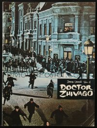 5f0047 DOCTOR ZHIVAGO English souvenir program book 1966 Omar Sharif, Julie Christie, David Lean classic!