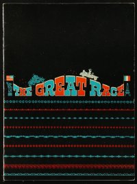 5f0399 GREAT RACE souvenir program book 1965 Blake Edwards, Tony Curtis, Jack Lemmon & Natalie Wood!