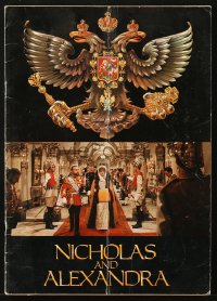 5f0053 NICHOLAS & ALEXANDRA English souvenir program book 1971 Czars & the end of the Russian aristocracy!