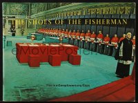 5f0458 SHOES OF THE FISHERMAN souvenir program book 1968 Pope Anthony Quinn tries to prevent WWIII!