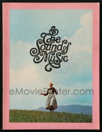 5f0055 SOUND OF MUSIC English souvenir program book 1965 Julie Andrews, Robert Wise musical classic!