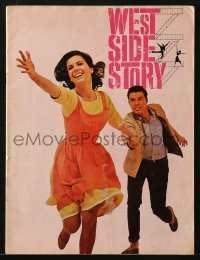 5f0060 WEST SIDE STORY English souvenir program book 1962 Academy Award winning classic musical!