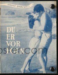 5f0297 OUR VERY OWN Danish program 1950 different images of pretty Ann Blyth & Farley Granger!