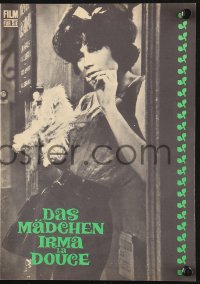 5f0156 IRMA LA DOUCE East German program 1972 Shirley MacLaine, Jack Lemmon, Billy Wilder, different