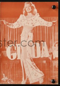 5f0065 GILDA Czech program 1947 classic sexy Rita Hayworth, Glenn Ford, different images!