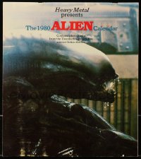 5g0125 ALIEN calendar 1979 Ridley Scott sci-fi classic, each month has a different scene!