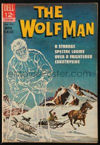 5g0557 WOLFMAN #1 comic book June/August 1963 spectre looms over frightened countryside, first issue!