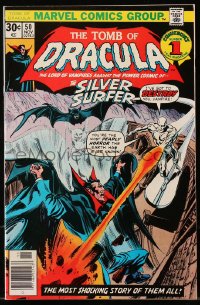 5g0442 DRACULA #50 comic book November 1976 The Silver Surfer in The Tomb of Dracula, Marvel Comics!