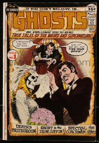 5g0460 GHOSTS #1 comic book October 1971 Nick Cardy art, tales of the weird & supernatural!