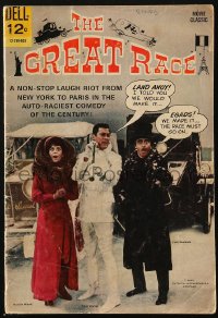 5g0462 GREAT RACE comic book March 1966 Tony Curtis, Jack Lemmon, Natalie Wood, laugh riot!