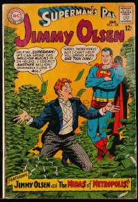 5g0473 JIMMY OLSEN #108 comic book January 1968 Superman's Pal, The Midas of Metropolis!