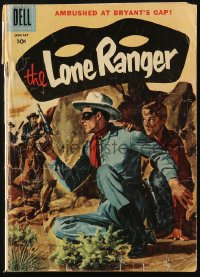 5g0494 LONE RANGER #103 comic book January 1957 the masked hero Ambushed at Bryant's Gap!
