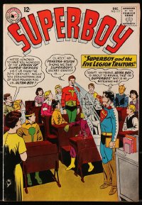 5g0542 SUPERBOY #117 comic book December 1964 Superboy and the Five Legion Traitors!
