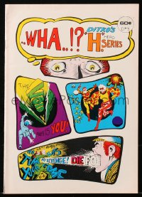 5g0555 WHA #3 comic book 1975 Steve Ditko's H. Hero series published by Bruce Hershenson!