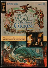 5g0558 WONDERFUL WORLD OF THE BROTHERS GRIMM #1 comic book 1962 with scenes from the MGM movie!