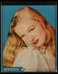 5g0018 VERONICA LAKE composition notepad 1940s sexy portrait + 45 blank pages to write on!